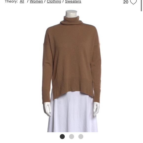 Theory Sweaters - Theory Cashmere Turtleneck Sweater